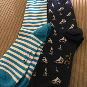 Polo Ralph Lauren mens trouser socks 2 pair  Size 8-12​ New without tags